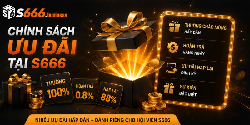 Chính sách ưu đãi tại S666